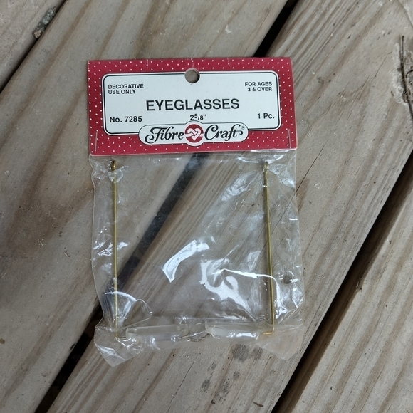 New Fibre-Craft Doll Eyeglasses Eye Glasses Spectacles - Picture 1 of 4